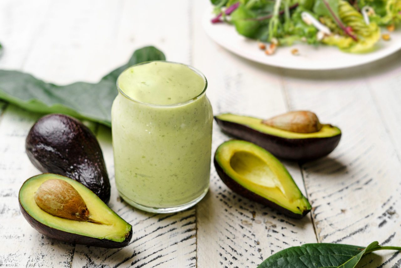Avocado White Balsamic Shallot Vinaigrette