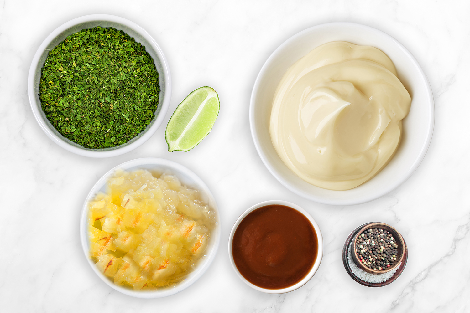 Guajillo-Grilled Pineapple Mayonnaise
