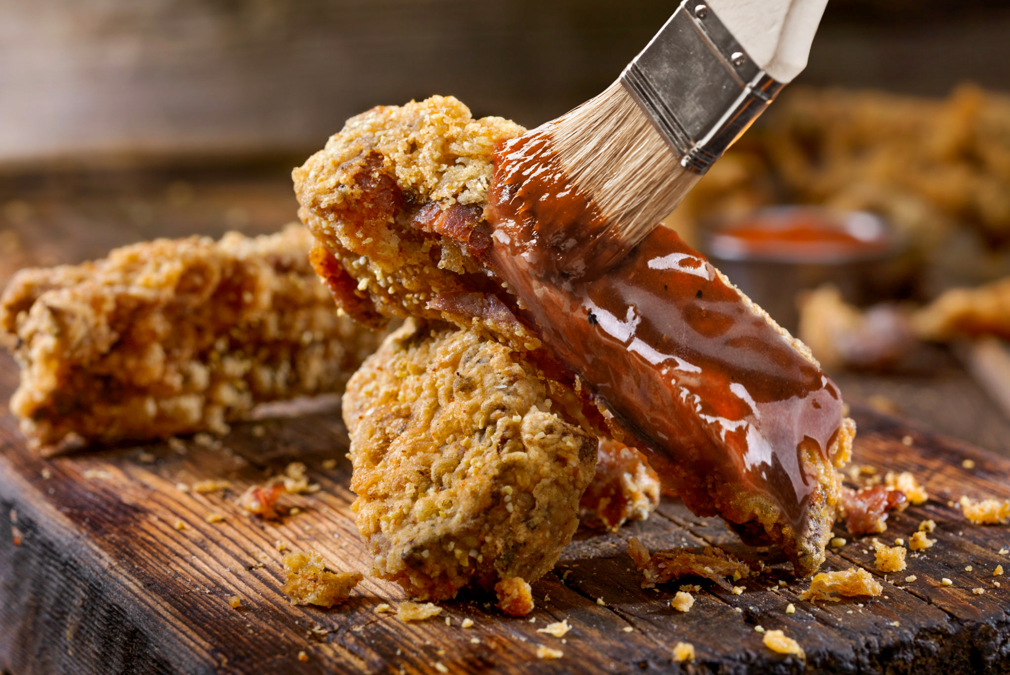 Nashville Hot Crispy Fried Ribs