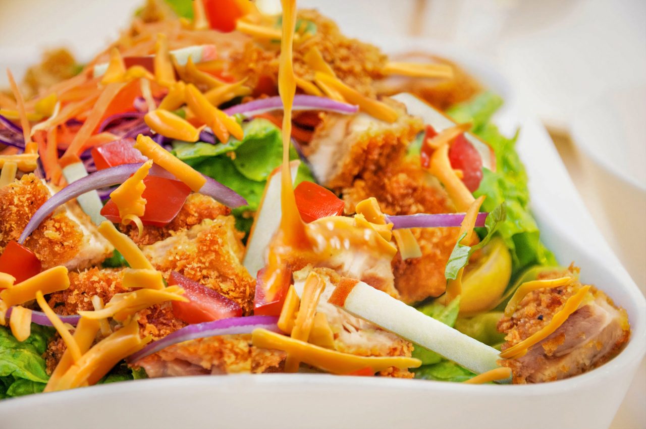 Far East Chicken Fried Chicken Salad