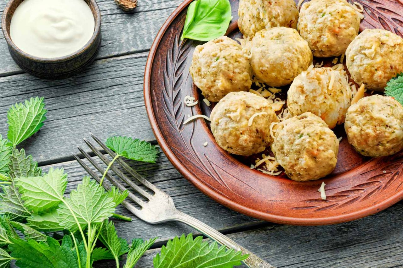 Blue Cheese-Herbed Dumplings