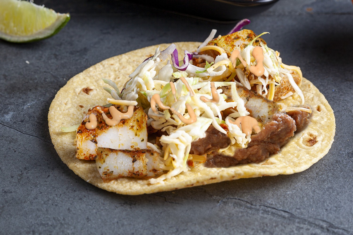 Ancho-Lime BBQ Snapper Tostada