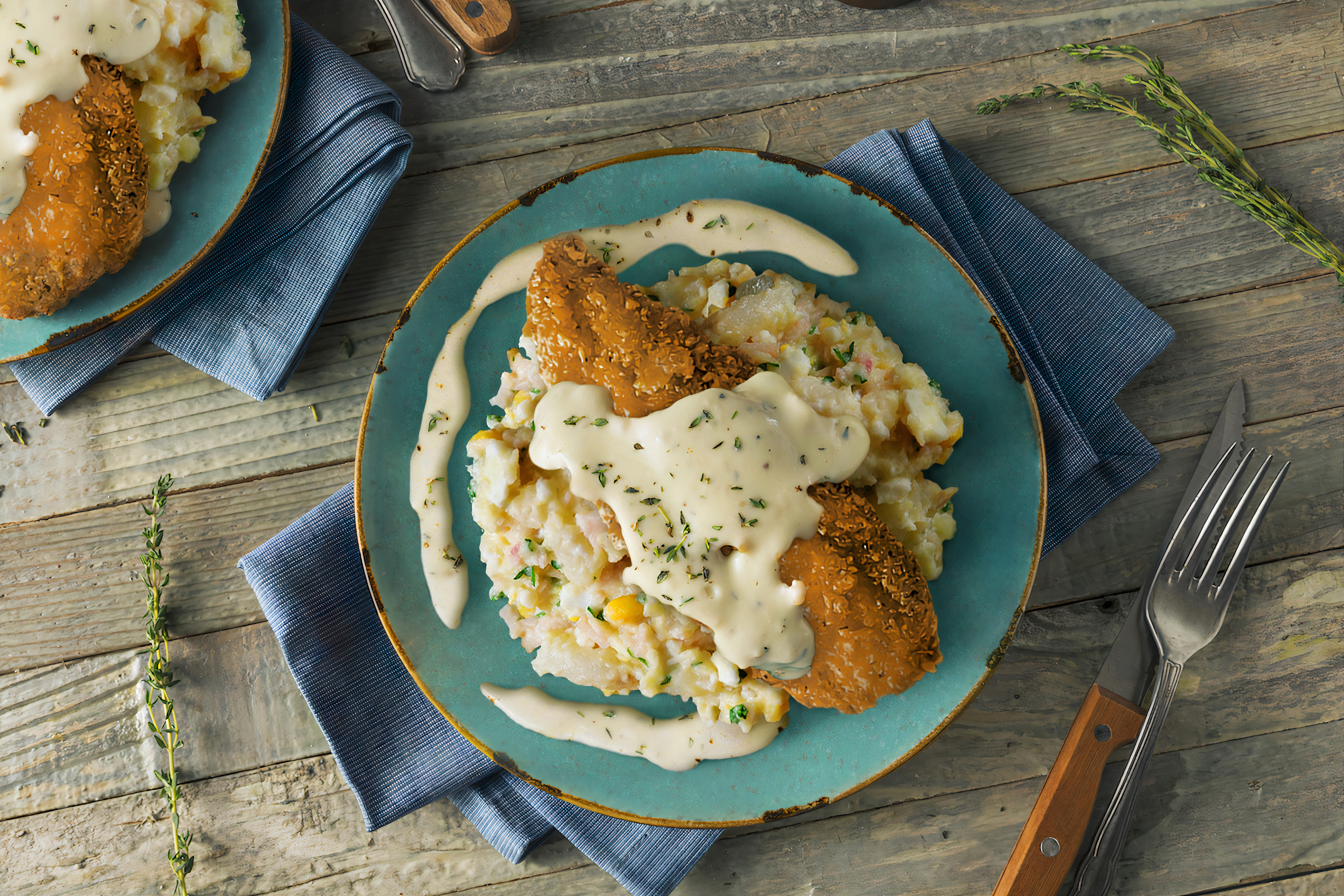 Southern Fried Corn Pop Chicken