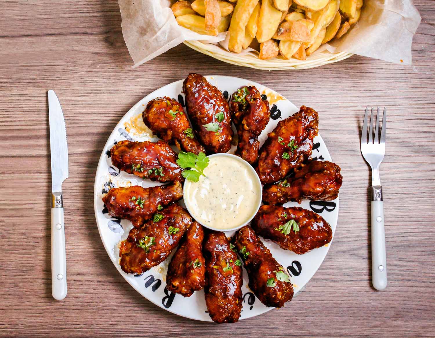 Cajun Spiced Honey Sriracha-Lime Sauce