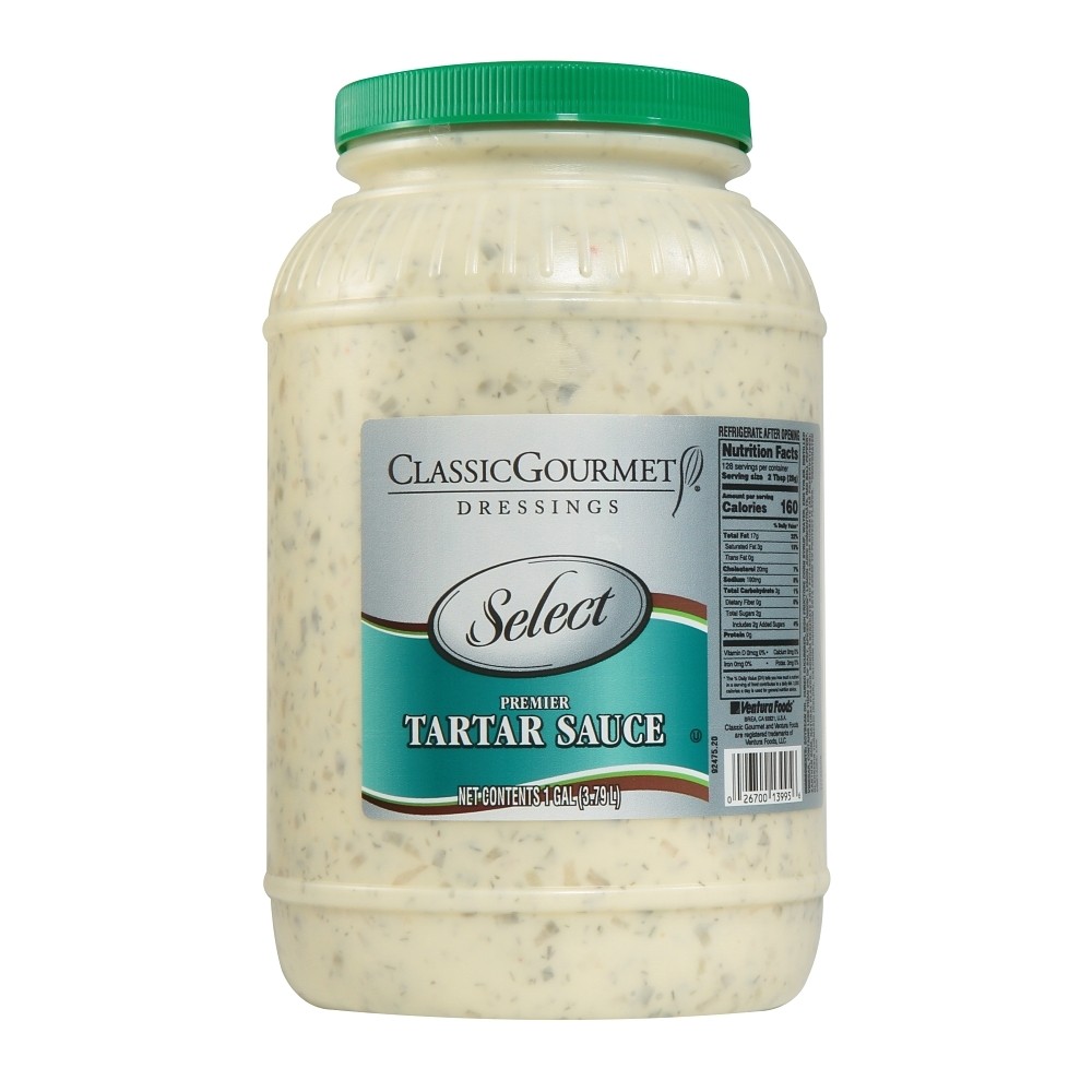 Product image for : Classic Gourmet Select Premier Tartar Sauce (SS)