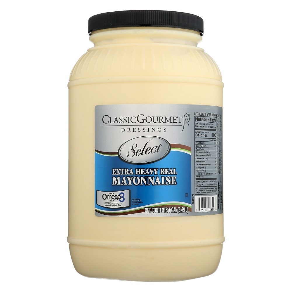 Product image for : Classic Gourmet Select Extra Heavy Real Mayonnaise (SS)