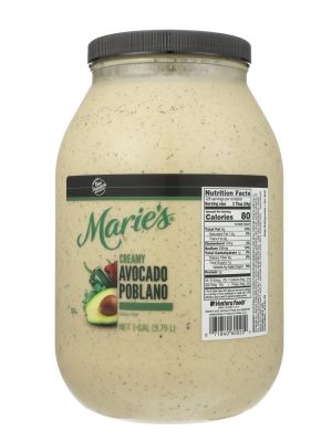 Marie’s Creamy Avocado Poblano (Ref.)