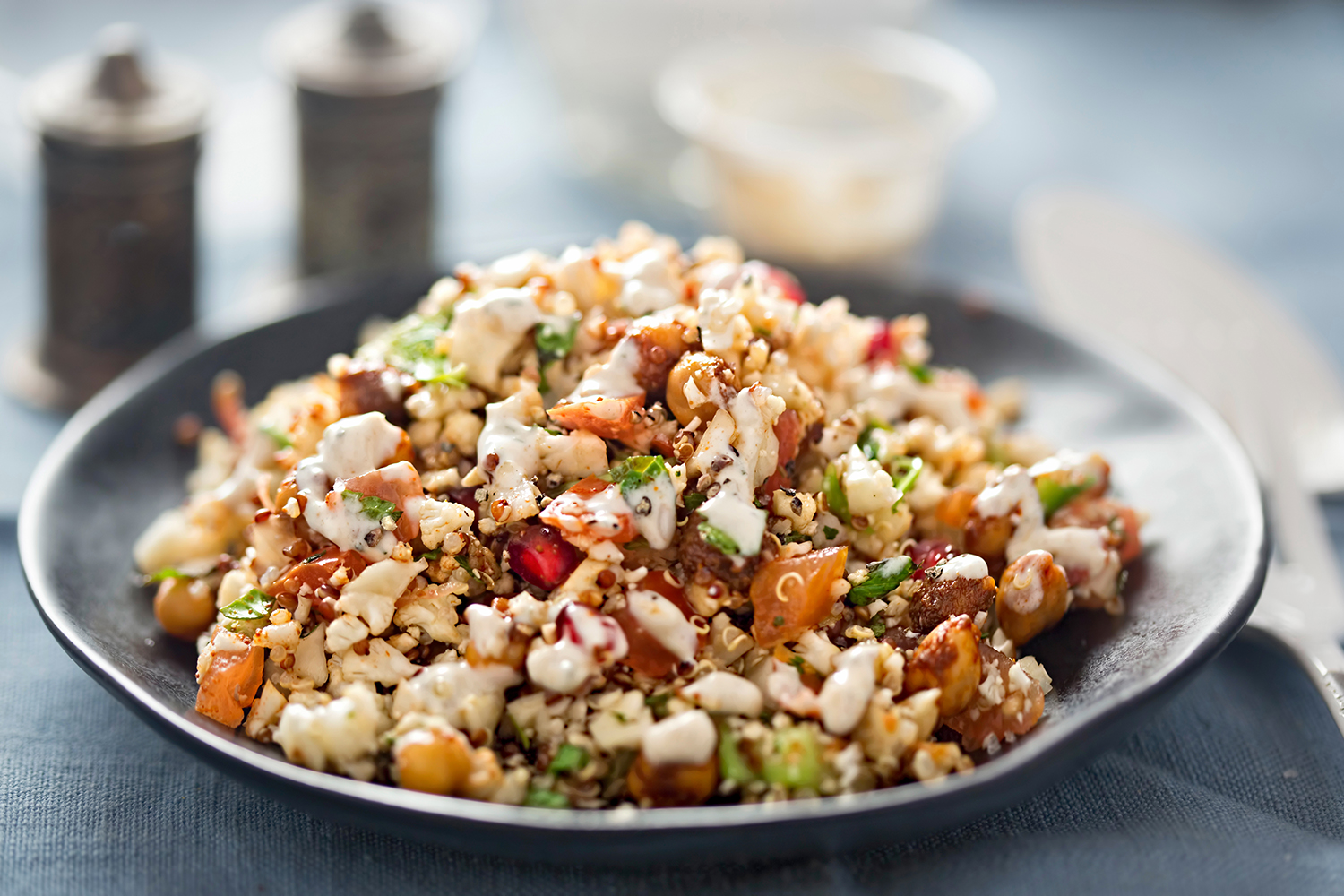 Cauliflower- Quinoa Plant Based Chorizo Rice