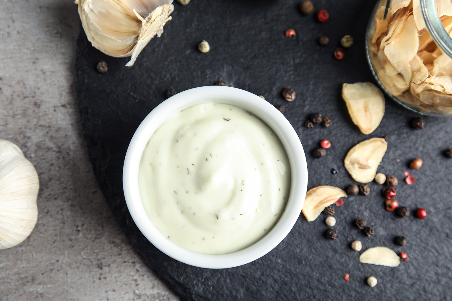 Garlic Lemon Pepper Mayonnaise