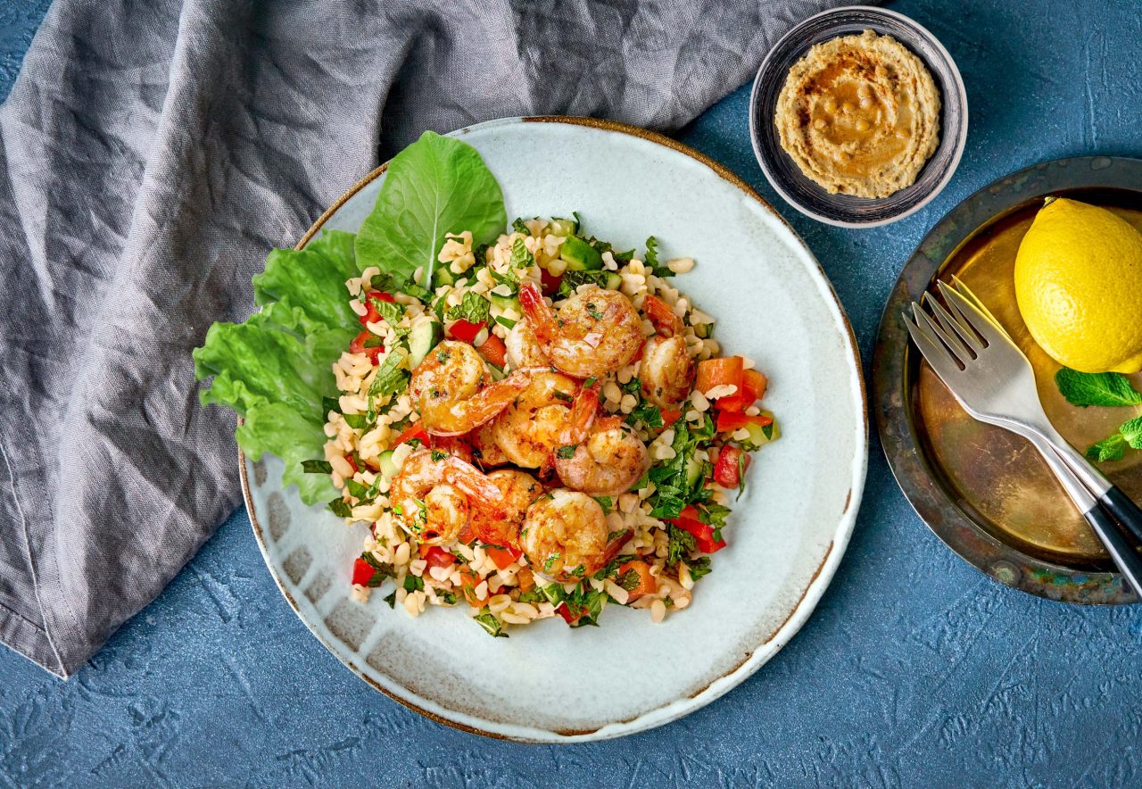 Mediterranean Grilled Shrimp