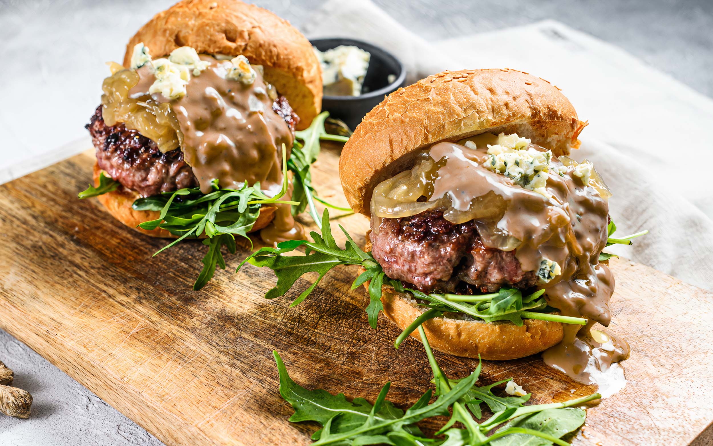 Apple Wood Bacon Blue Cheese BBQ Sauce