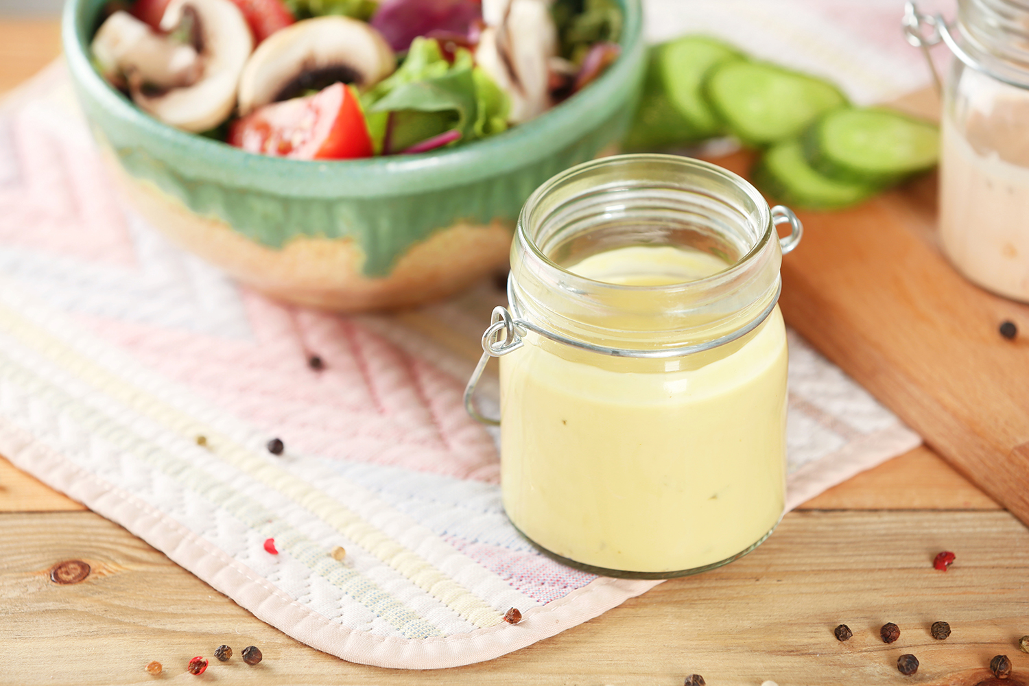 Garlic Lemon Pepper Egg Free Mayonnaise