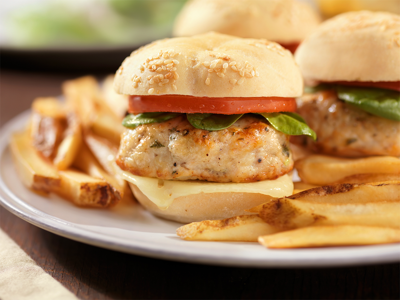 Herb Crusted Turkey Burger