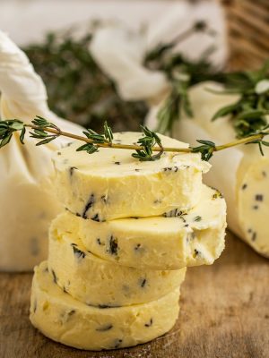 SunGlow Lemon Thyme Compound Butter Blend