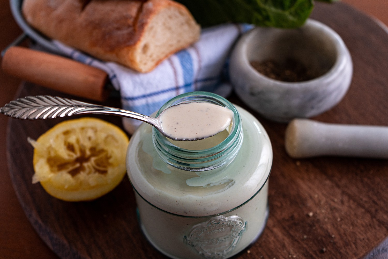 Asiago Cheese Caesar Dressing