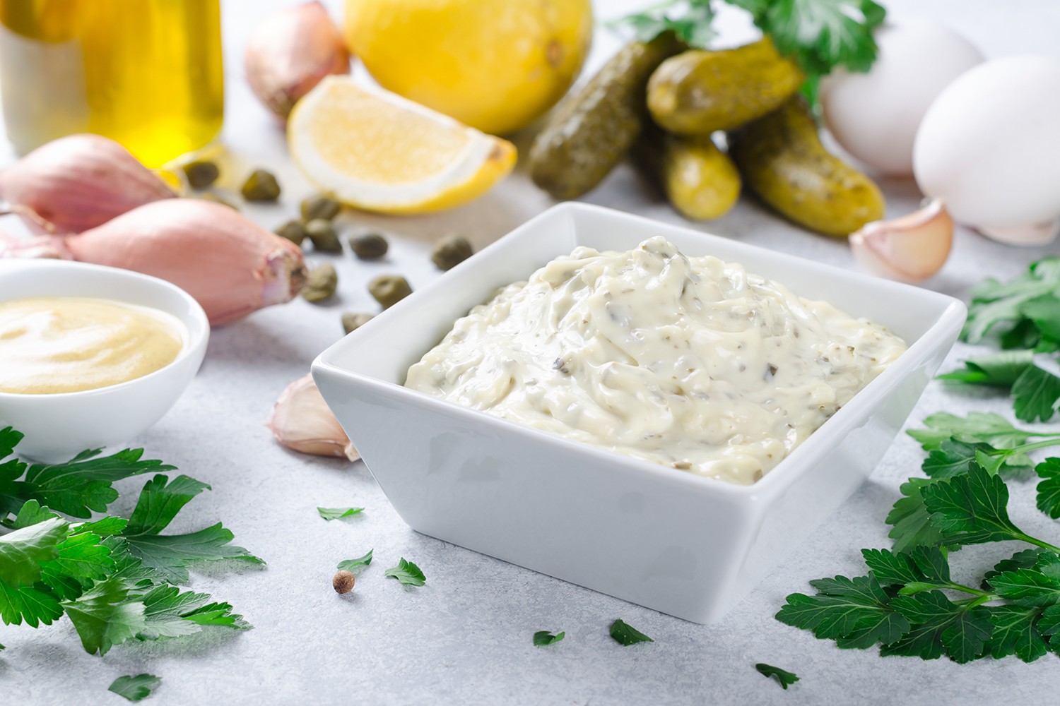 Lemon Caper Herb Mayonnaise Ventura Foods