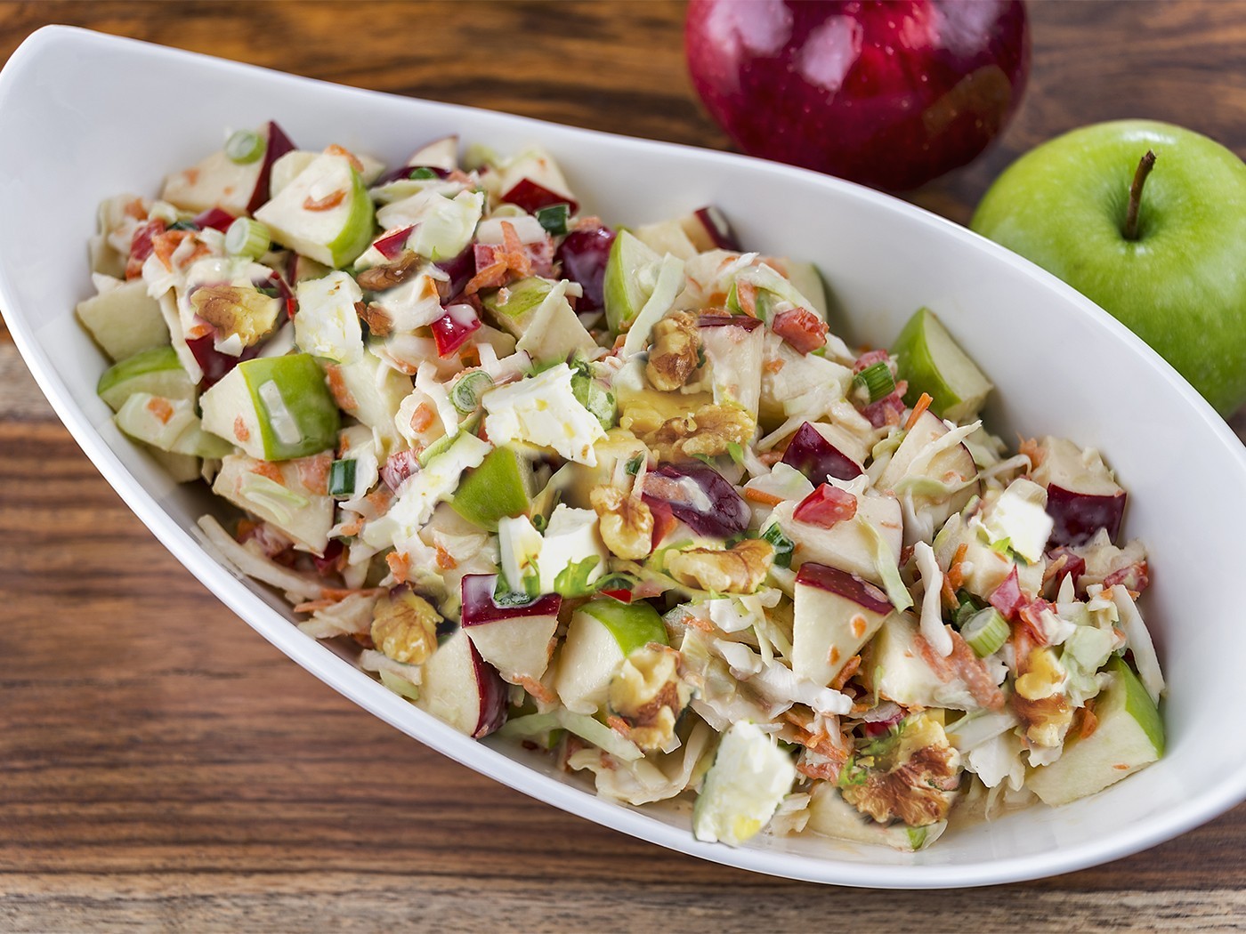 Fennel, Orange, Strawberries and Apple Slaw