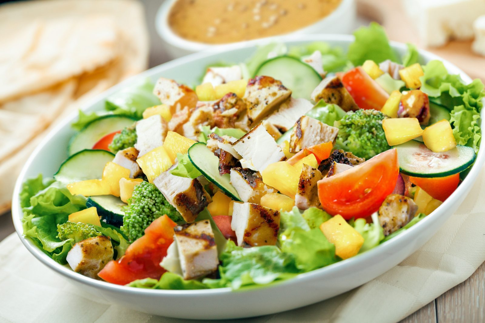 Asian Pineapple-Chicken Salad