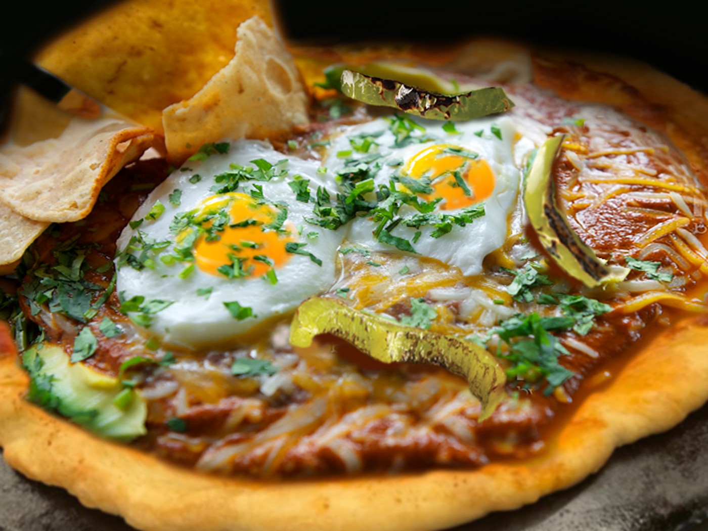 Sauce Craft Huevos Rancheros Brunch Pizza