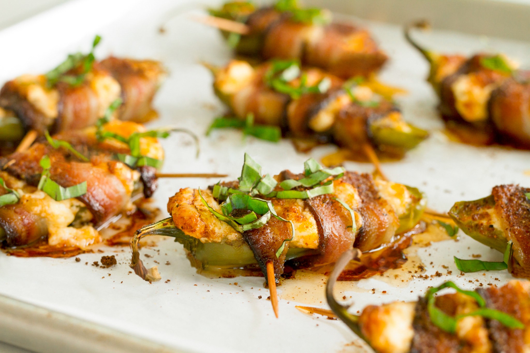 Sauce Craft Honey Sriracha Crab Stuffed Jalapeno Poppers