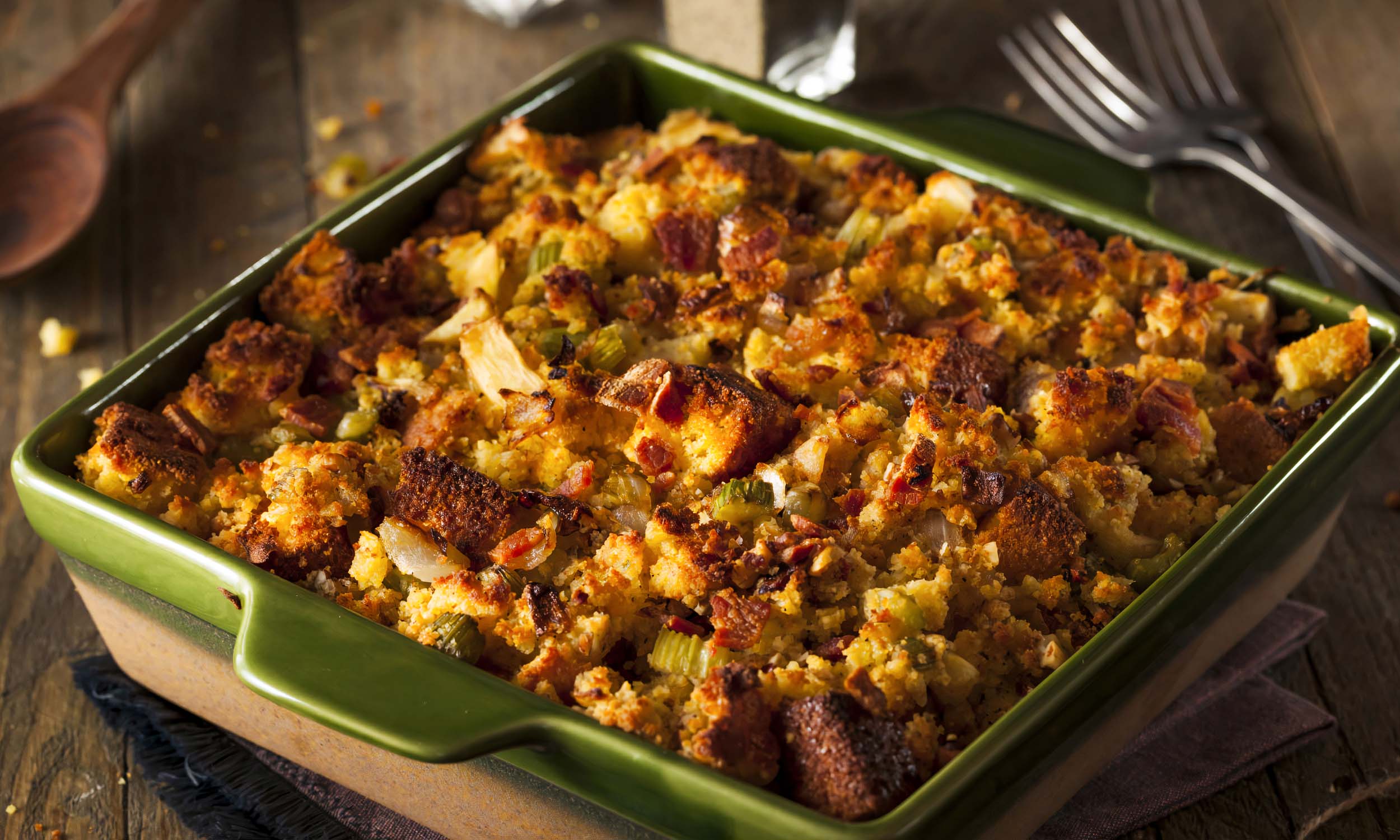 Savory Vegetable Bread Pudding