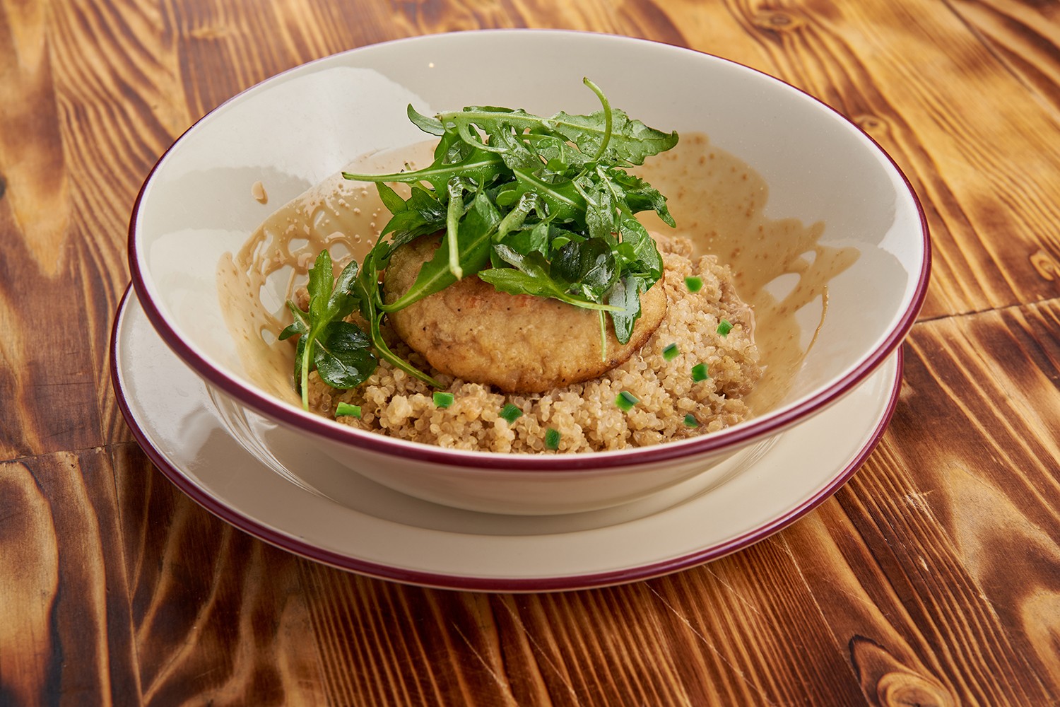 Jalapeno Cilantro Quinoa Polenta
