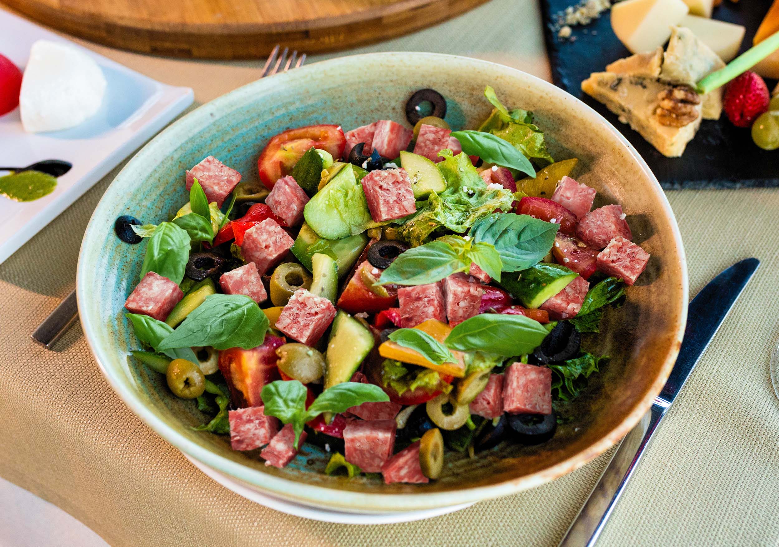 Muffalatta Italian Salad