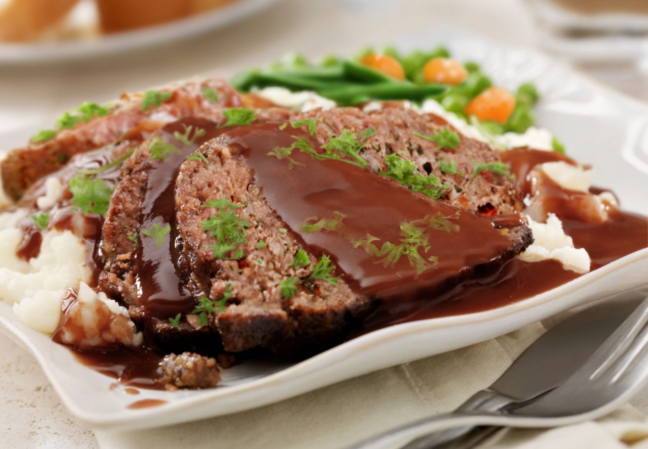 Griddled Andouille Sausage Meatloaf Entrée