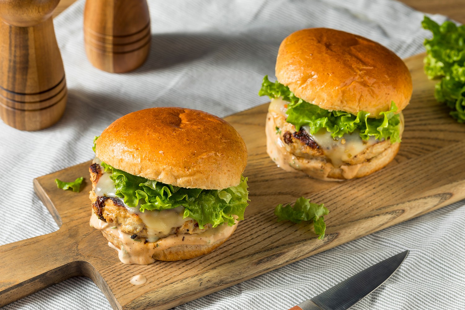 Pepper Crusted Turkey Slider