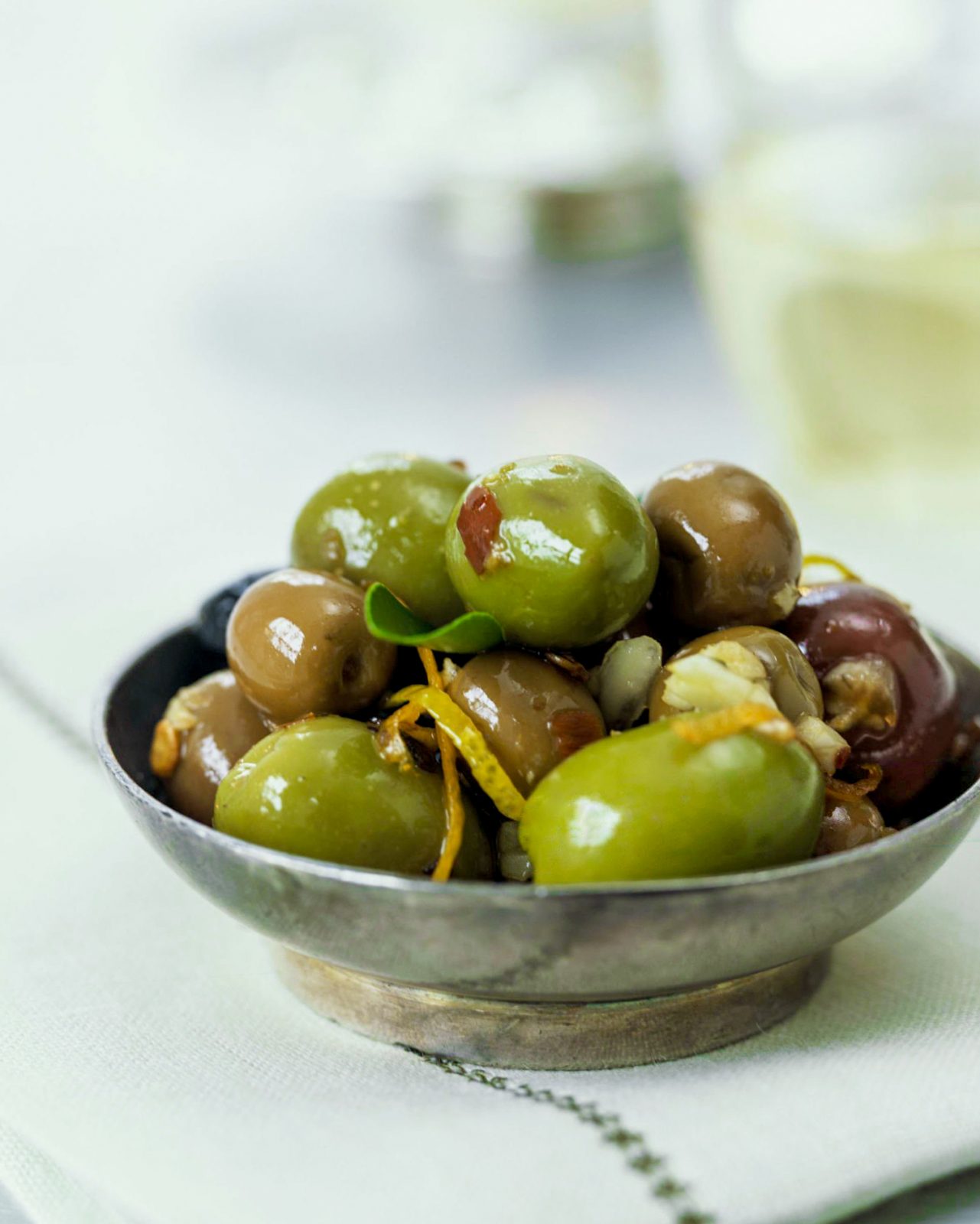 Citrus Greek Olive Marinade and Dressing