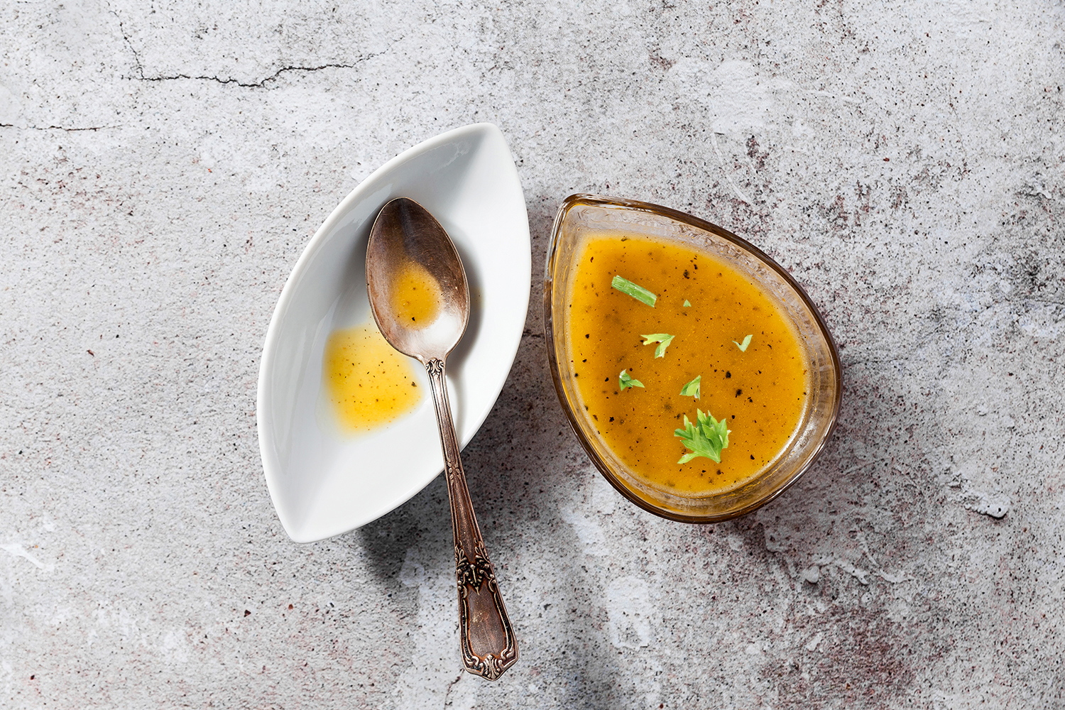 Honey-Papaya White Balsamic Shallot Vinaigrette