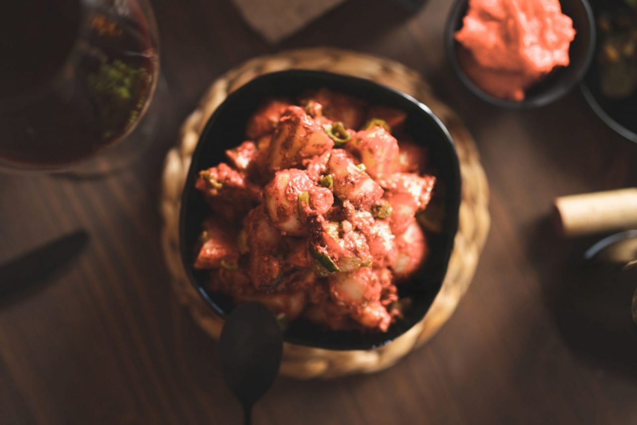 Potato Salad with Gochujang Korean Pepper Ranch