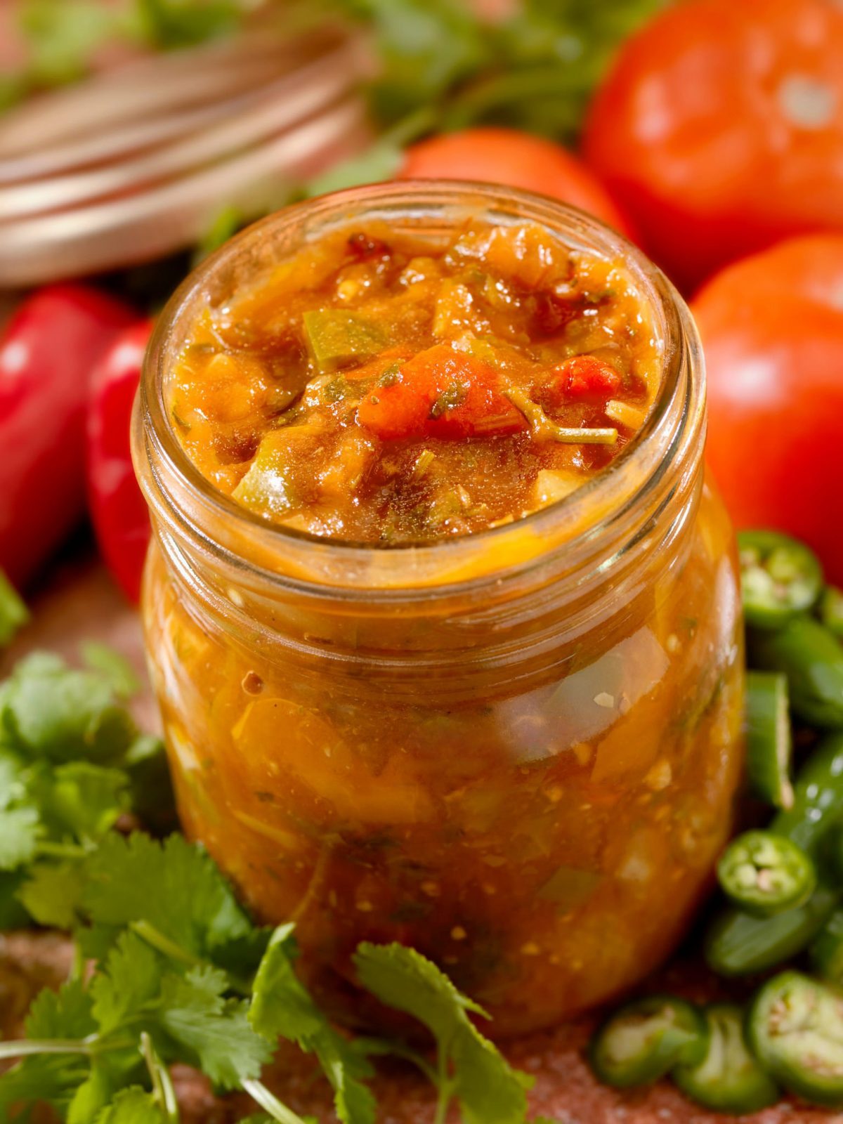 Green Chili Tomato Salsa