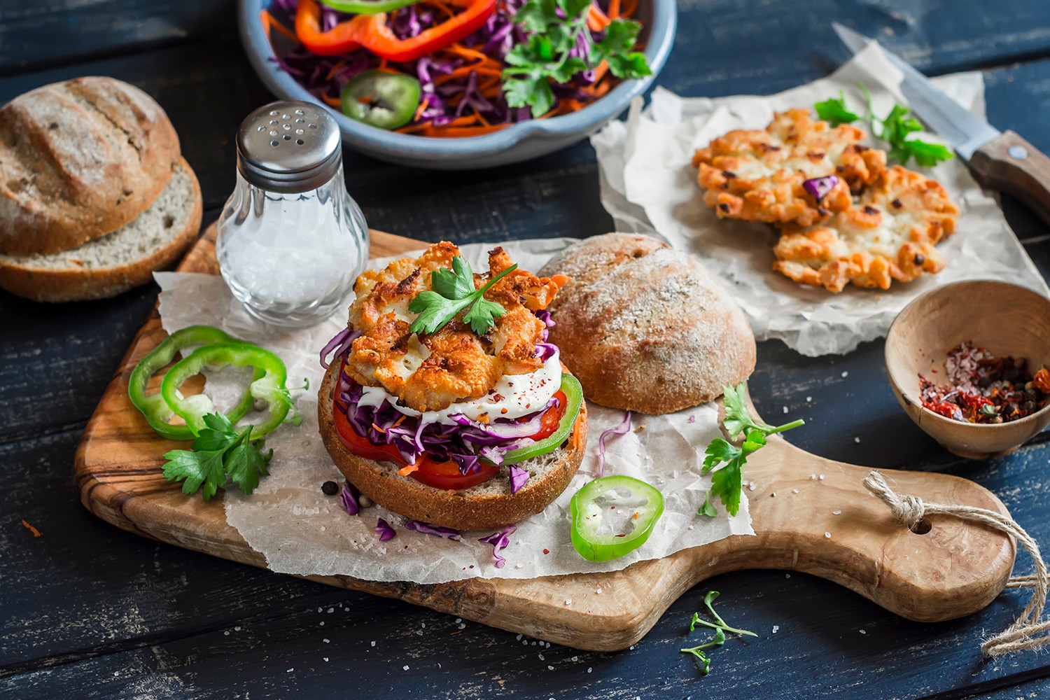 Fresh Fish Burger