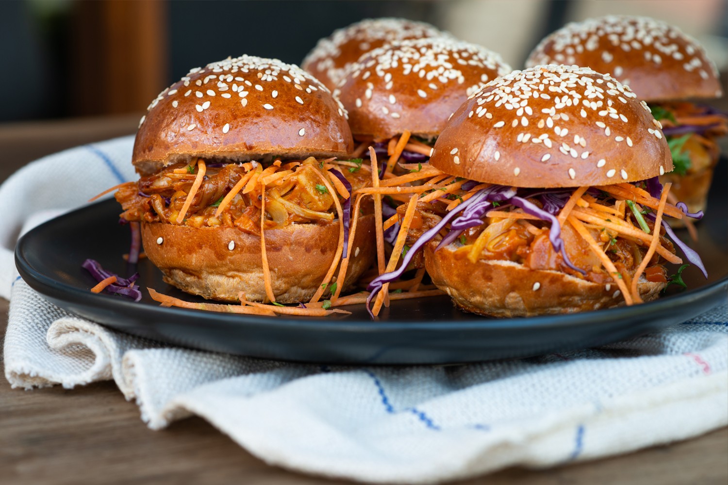 Kahlua Pork Teriyaki Sliders