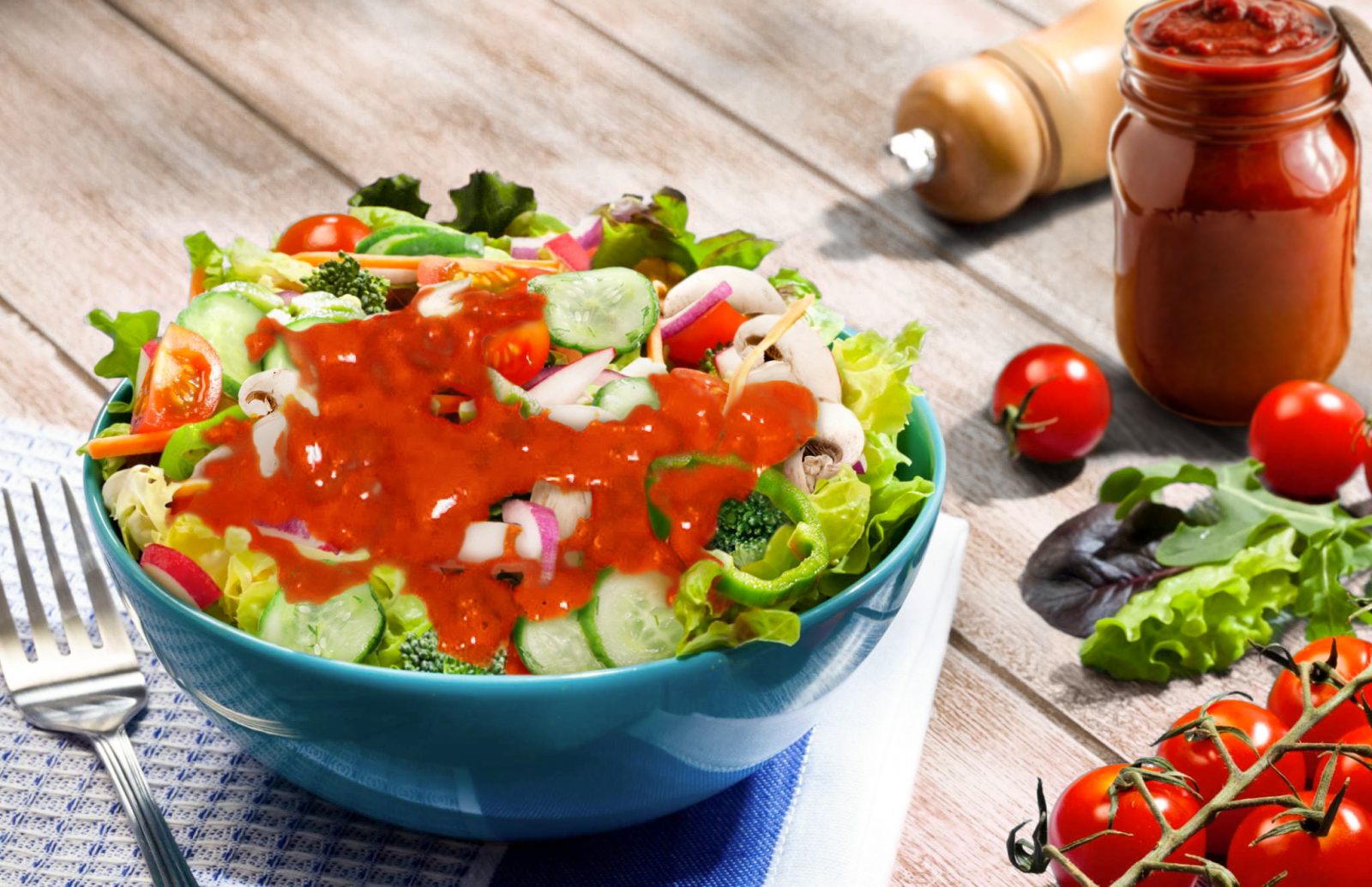 Zesty Vegetable Salad