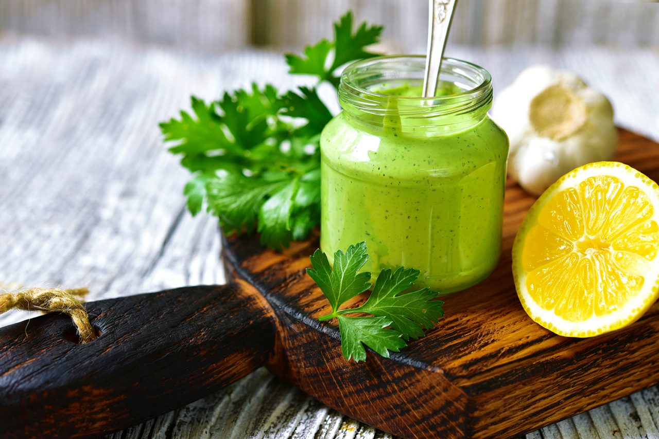 Creamy Green Goddess Dressing