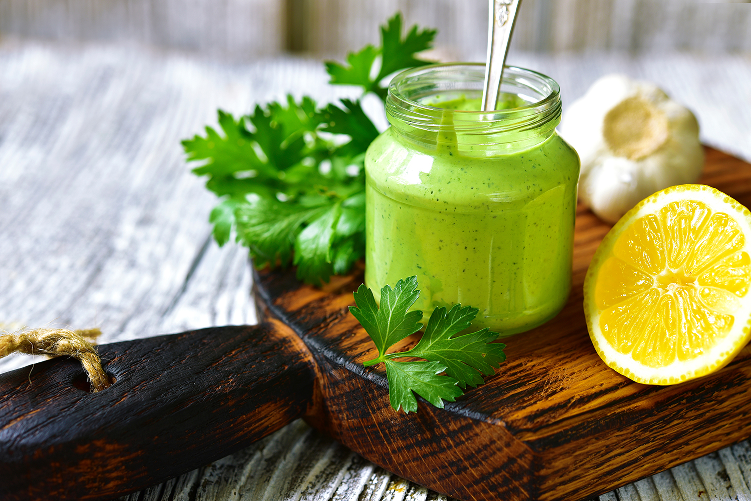 Creamy Green Goddess Dressing