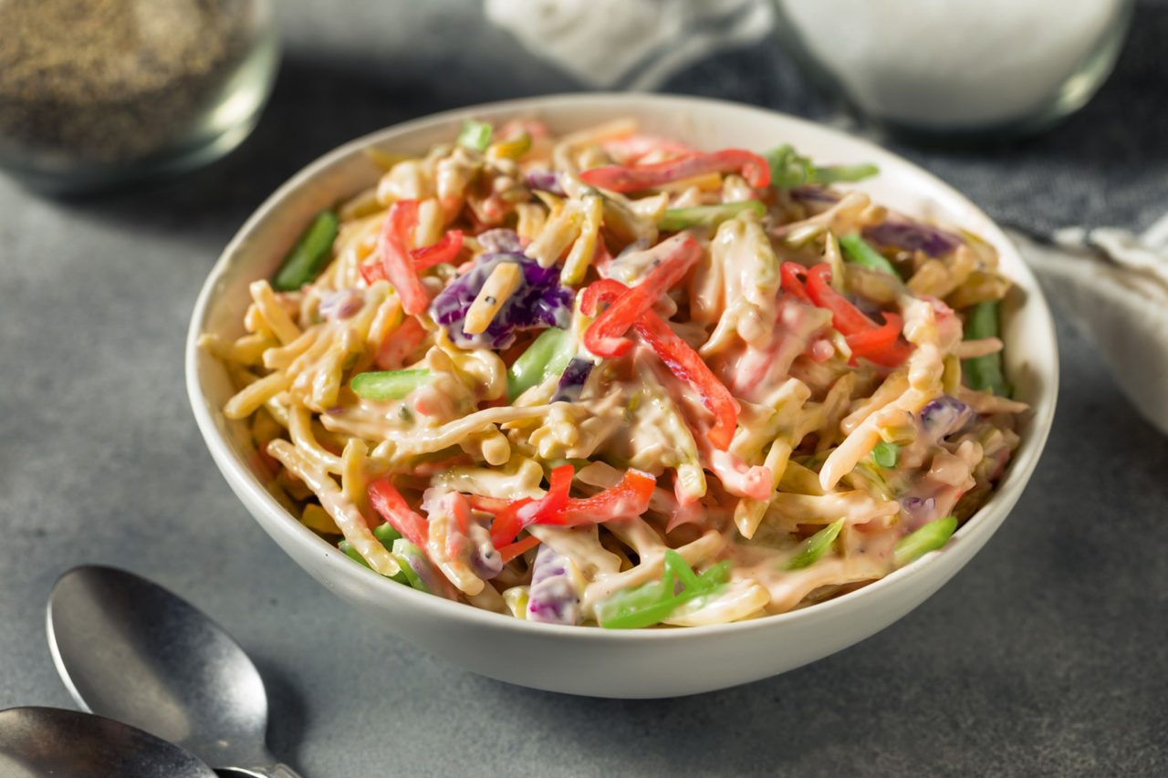 Caribbean Mango Slaw