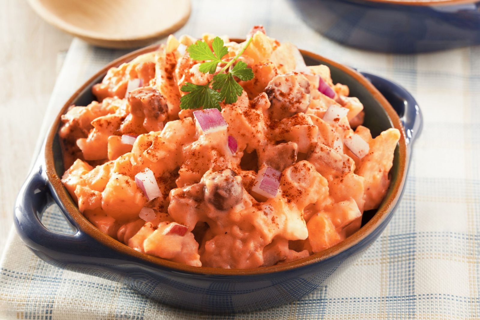 Potato Salad with Applewood Bacon BBQ-Ranch Dressing