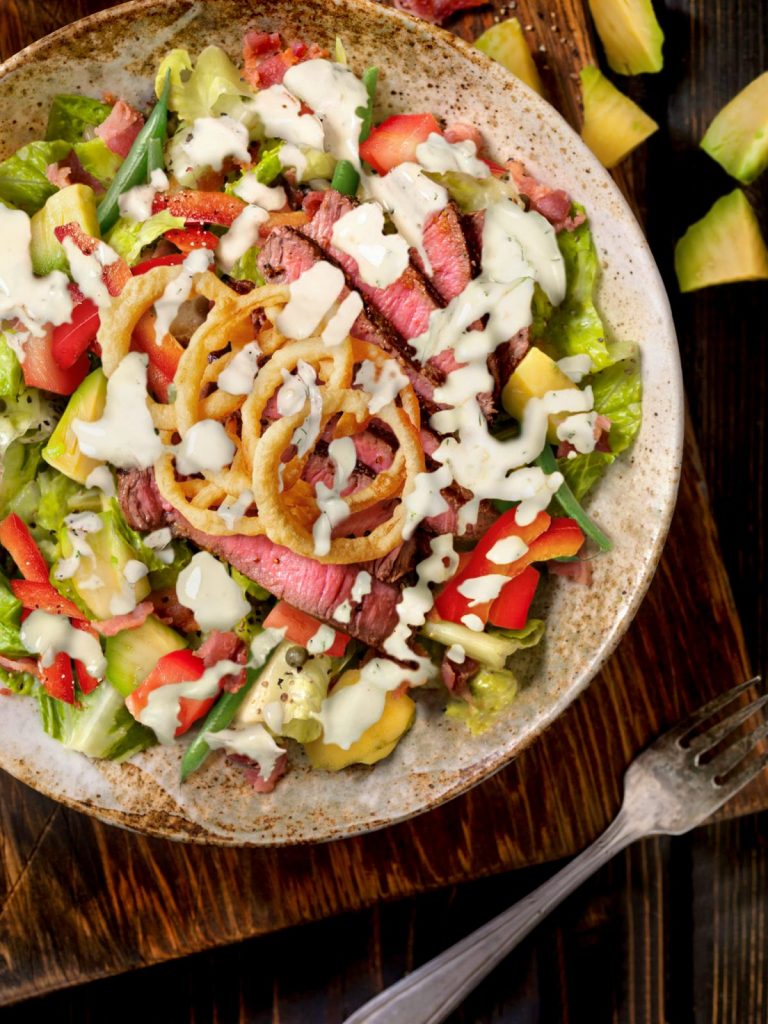 Grilled Steak Caesar Salad