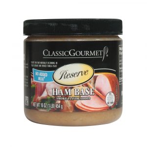 Classic Gourmet Ham Base, Smoke Flavor Added 6/1 LB JAR