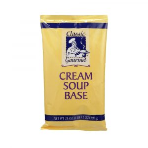 Classic Gourmet Cream Soup Base 6/28 OZ JAR