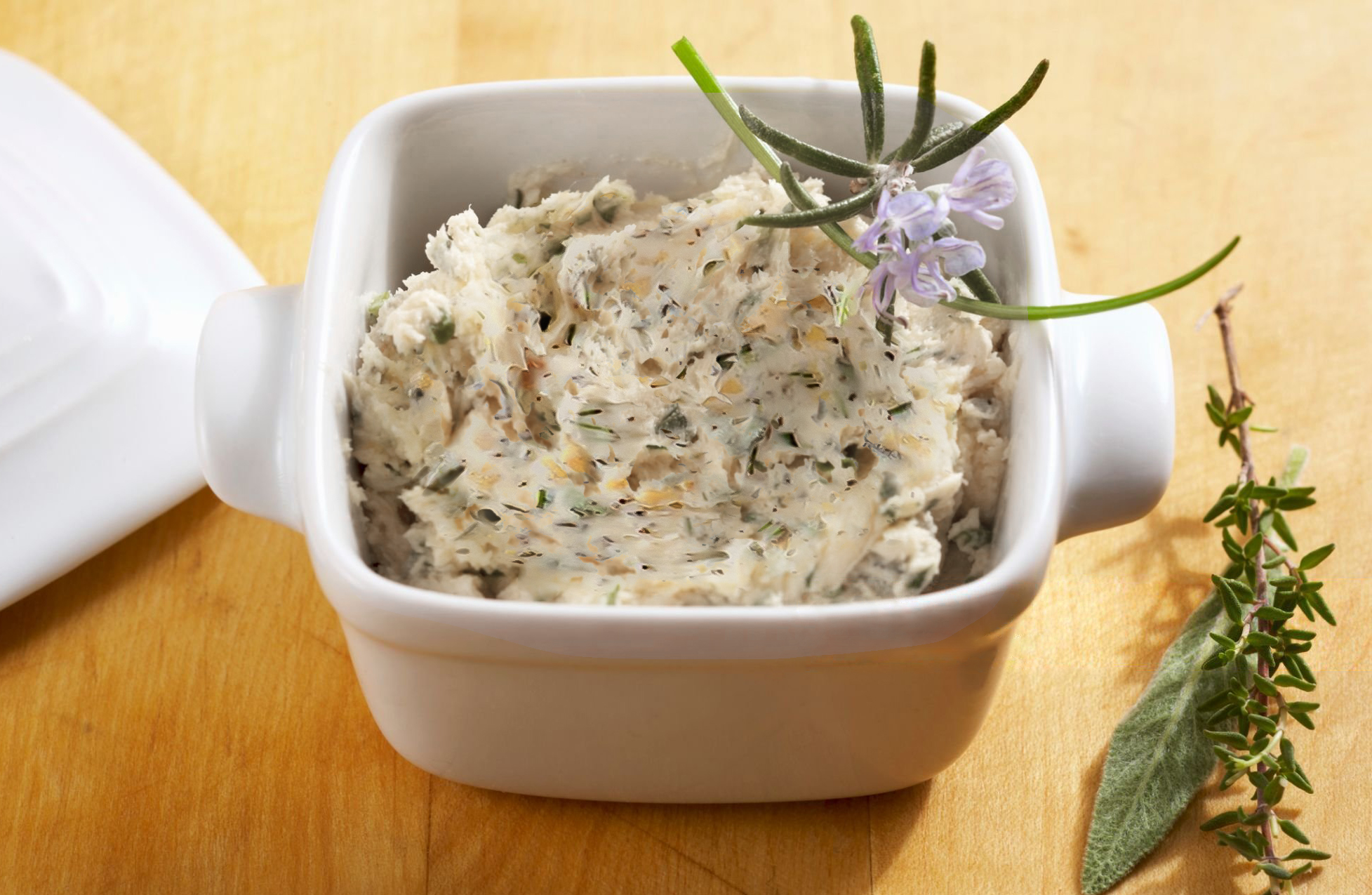 Walnut Blue Cheese Charred Rosemary Sunglow Compound Butter Blend - Ventura Foods