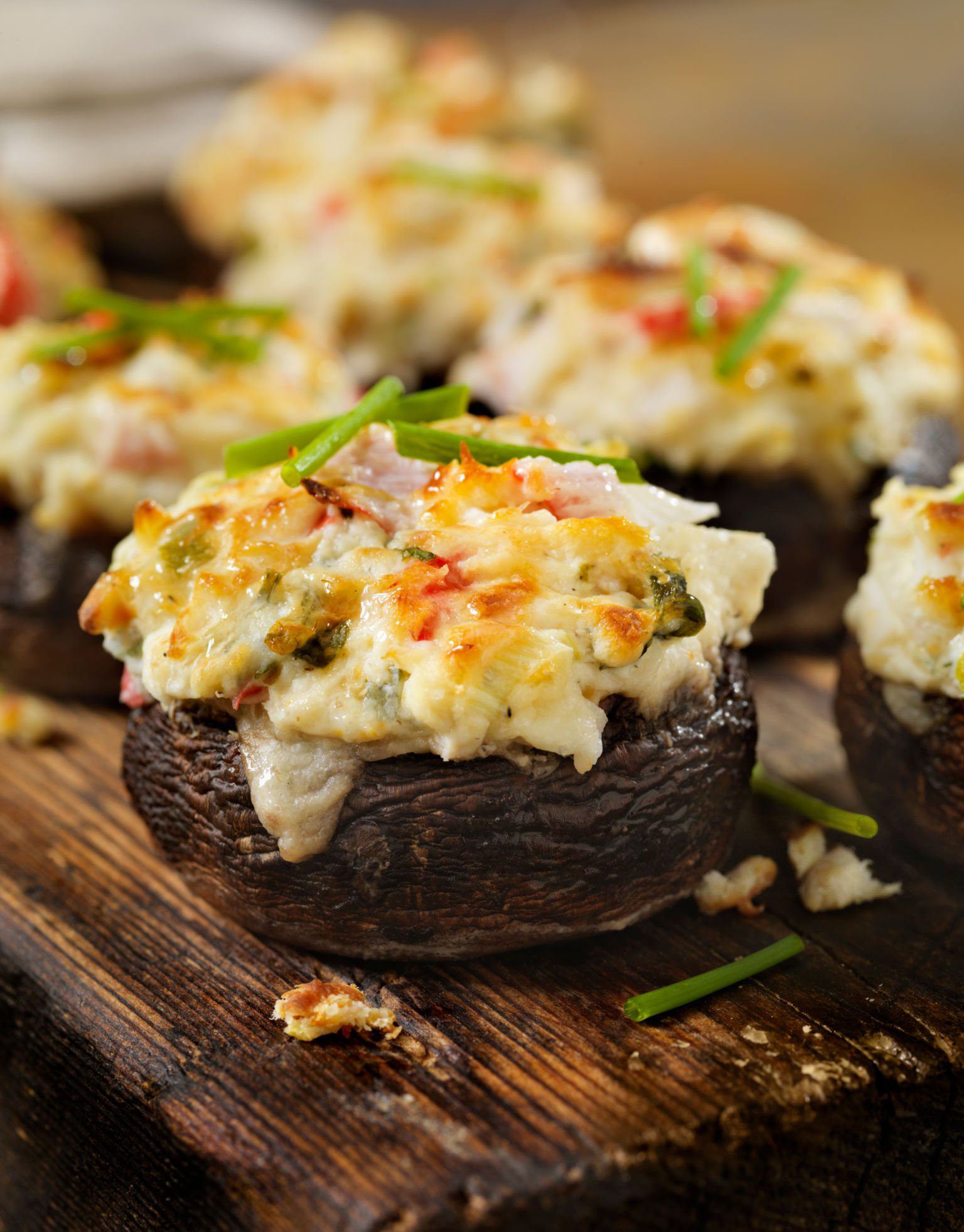 Stuffed Seafood Mushrooms - Ventura Foods