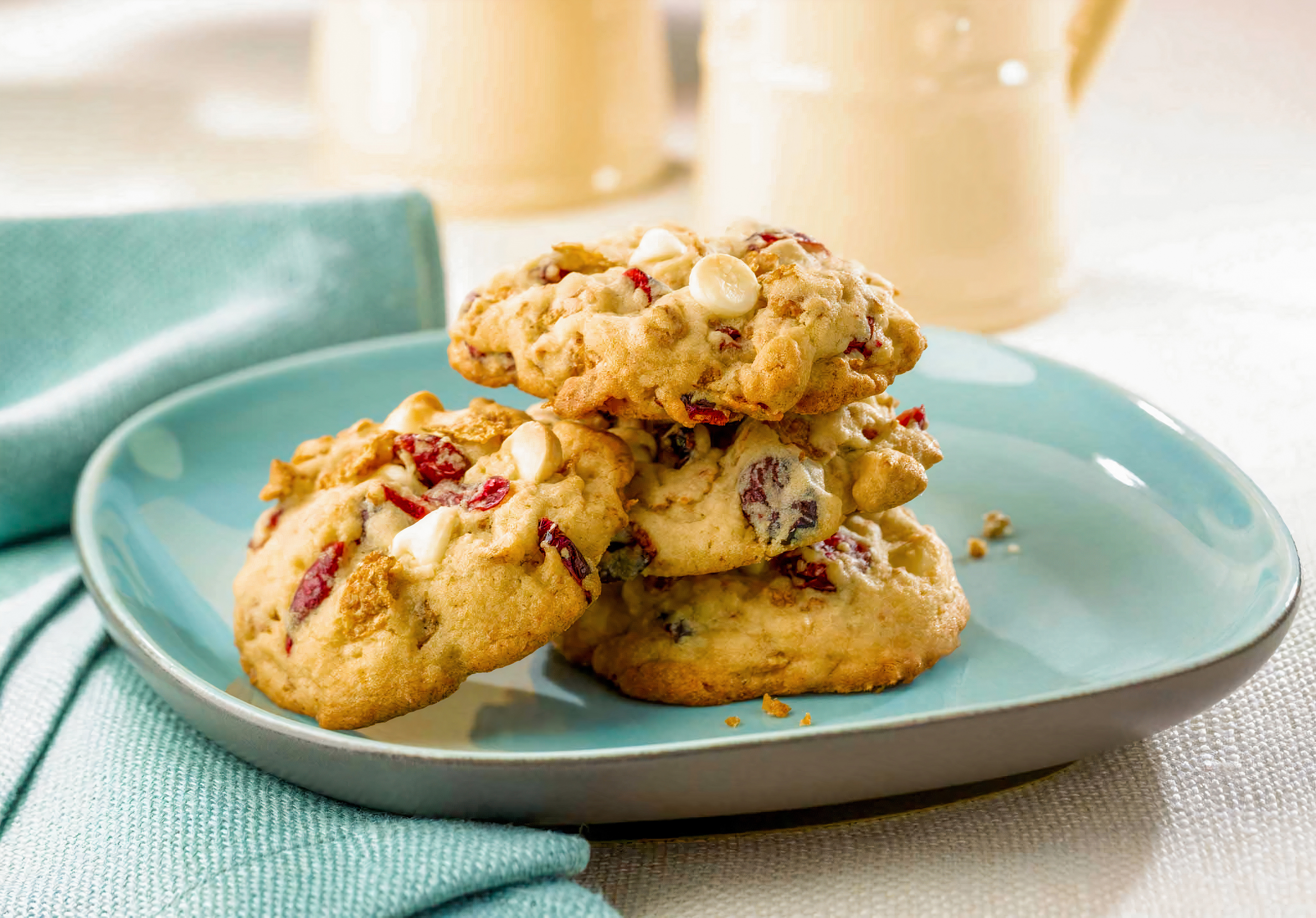 White chocolate Chip/Dried Cranberries Cookie Batter - Ventura Foods