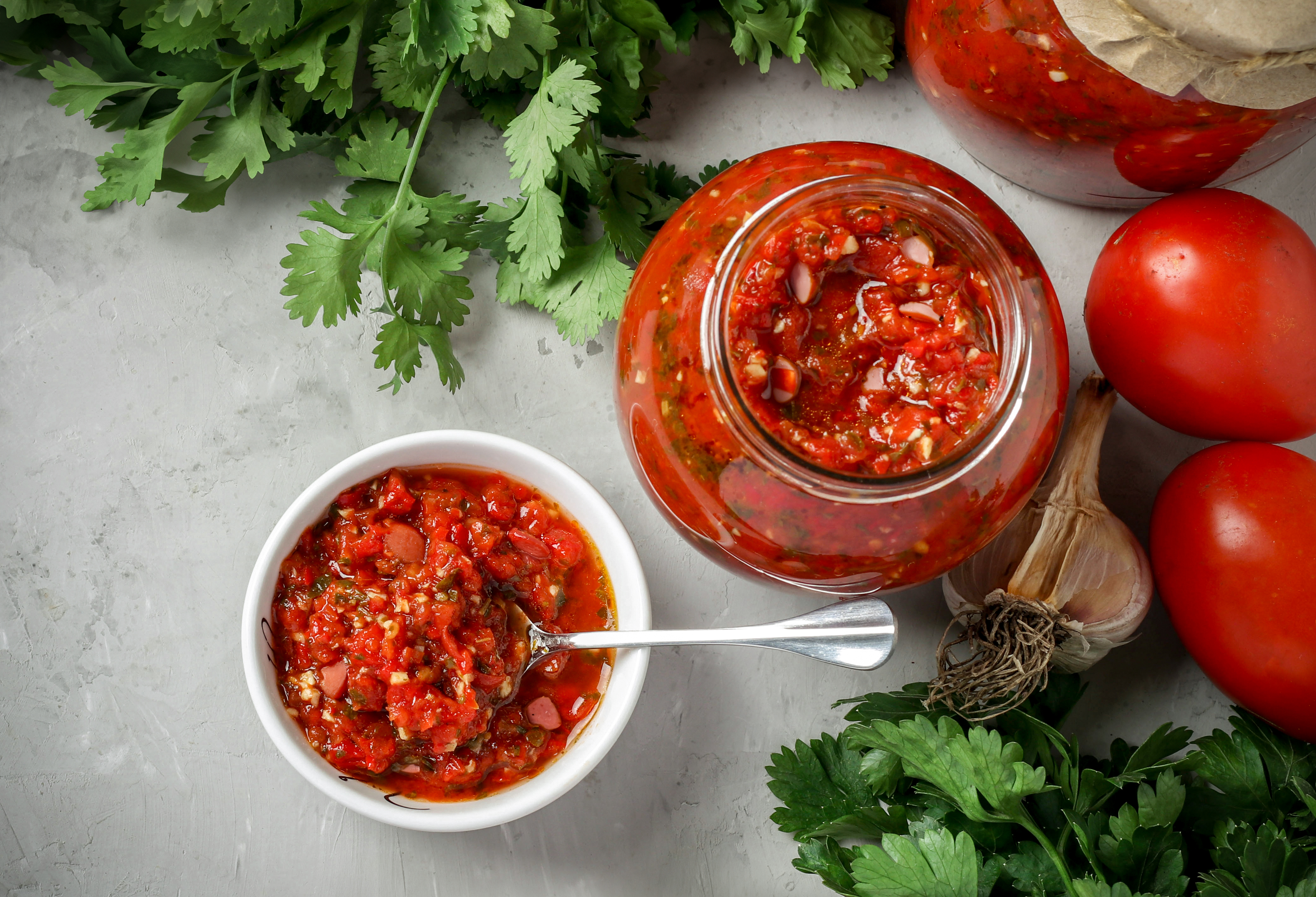 Tomato Relish with Andouille Sausage - Ventura Foods