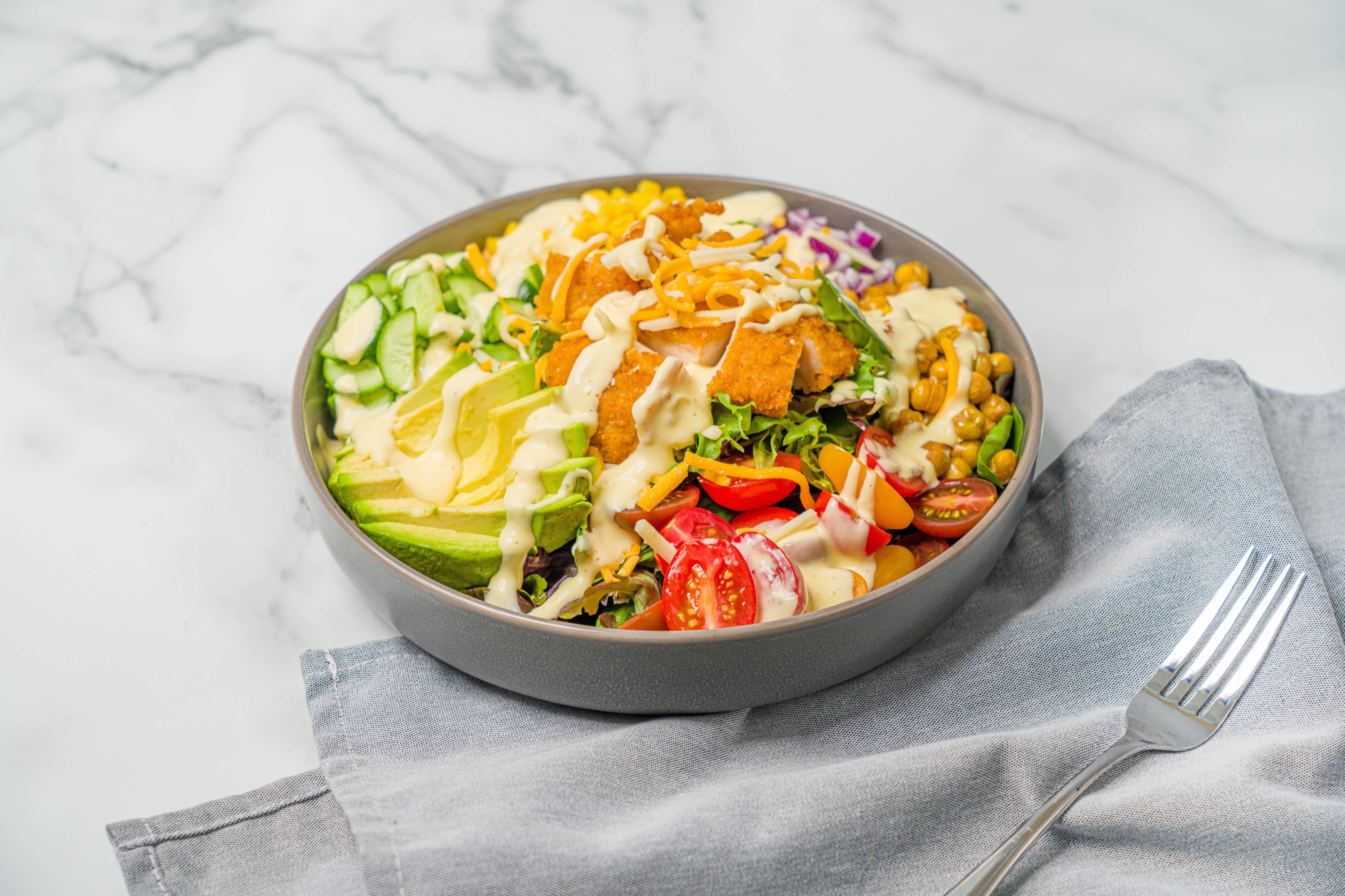 Crispy Chicken Chopped Salad - Ventura Foods