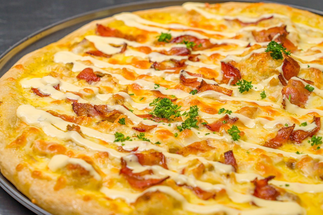 Chicken Bacon Ranch Pizza