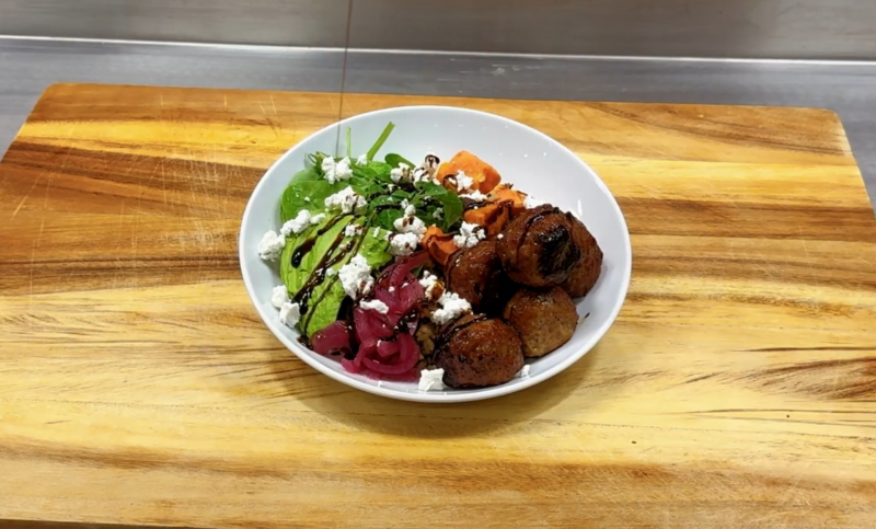 Honey Garlic Protein Power Bowl